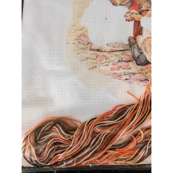 Needle Treasures New Old Stock Benjamin Bunny and Peter Rabit Cross Stitch - Picture 4 of 8